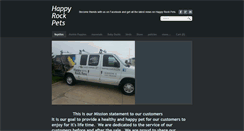 Desktop Screenshot of happyrockpets.com